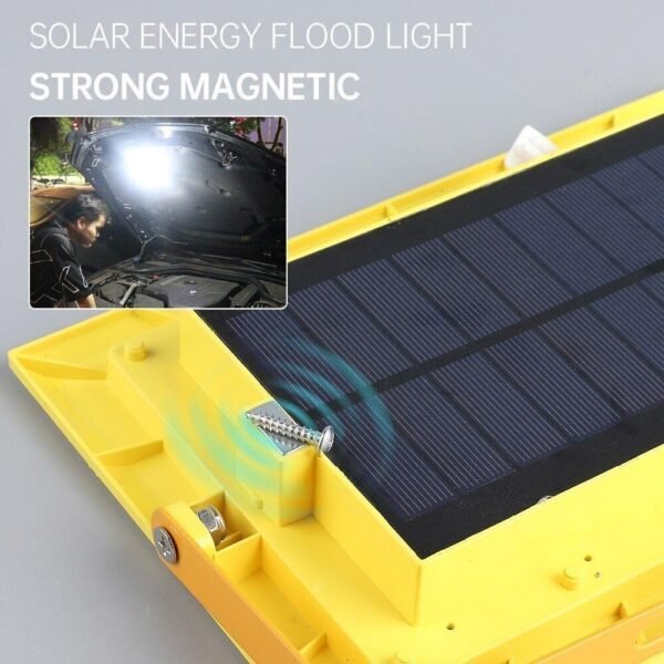 IWACHI Portable LED Camping Light 120W Outdoor High Brightness Solar Powered & USB Rechargeable Waterproof Powerbank