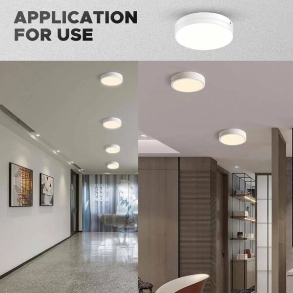 【SIRIM】MEGAMAN LED Surface Downlight 15W 24W 30W Panel Light Mounted Ceiling Down Light Round