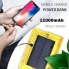 IWACHI Portable LED Camping Light 120W Outdoor High Brightness Solar Powered & USB Rechargeable Waterproof Powerbank