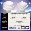 LED Surface Downlight 3 Mode 3 Color 12W 18W 24W Mounted Home Lighting Ceiling Light Lampu Siling 3 Mod 3 Warna