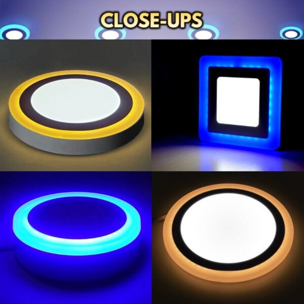 LED Surface Downlight 3 Mode 3 Color 12W 18W 24W Mounted Home Lighting Ceiling Light Lampu Siling 3 Mod 3 Warna