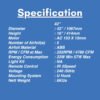69f82c8ff0c94_1777872016.jpg NSB MAX/XTREME 42'' Ceiling Fan 5 Blades AB/BK With Remote Control 4 Speed Turbo/ Kipas Siling NSB