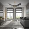69f82c90c506c_1777872016.jpg NSB MAX/XTREME 42'' Ceiling Fan 5 Blades AB/BK With Remote Control 4 Speed Turbo/ Kipas Siling NSB