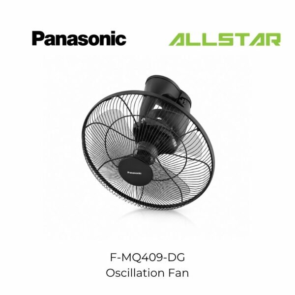 Panasonic Auto Fan F-MQ409-DG Oscillation 5-Speed On/Off F-MQ409-DG (16") Kipas Dinding