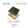 [SIRIM] Zenso Grande Socket and Wall Switch Slim Modern Switches Design 13A 15A 20A/45A Door Bell [White/Black/Gold]